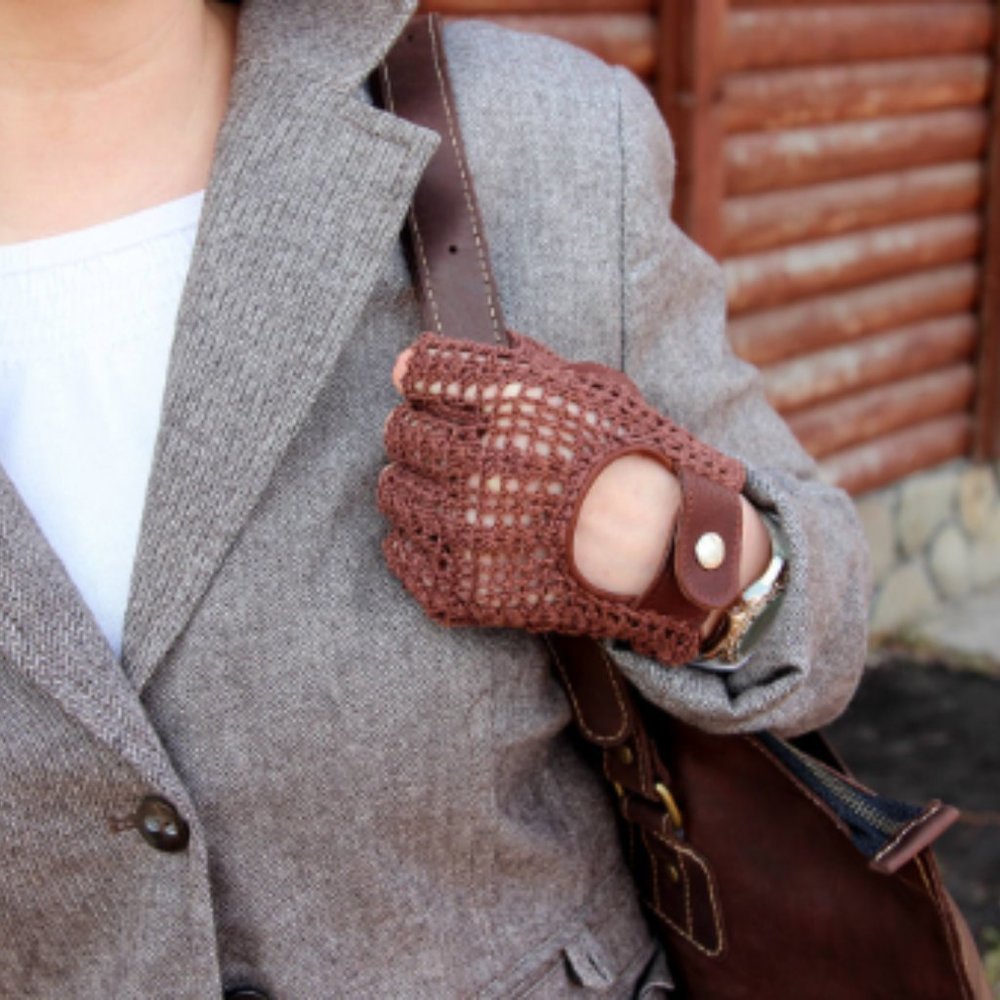COPY - Genuine Leather Finger Gloves